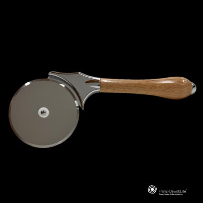 Pizzaschneider „Pizzaiolo Raffaele Esposito“ aus gestockter Buche